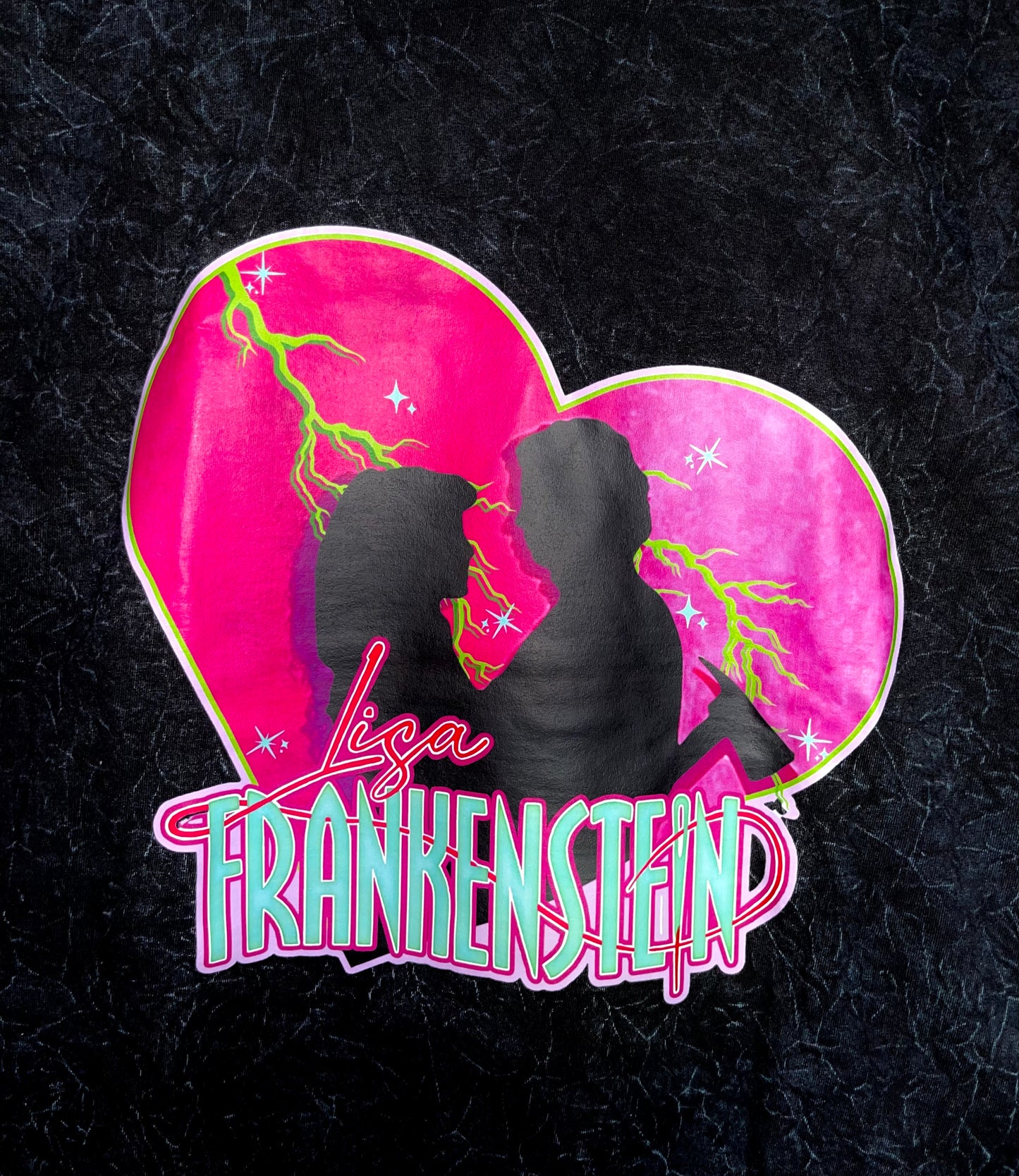 Retro Lisa Frankenstein Tee