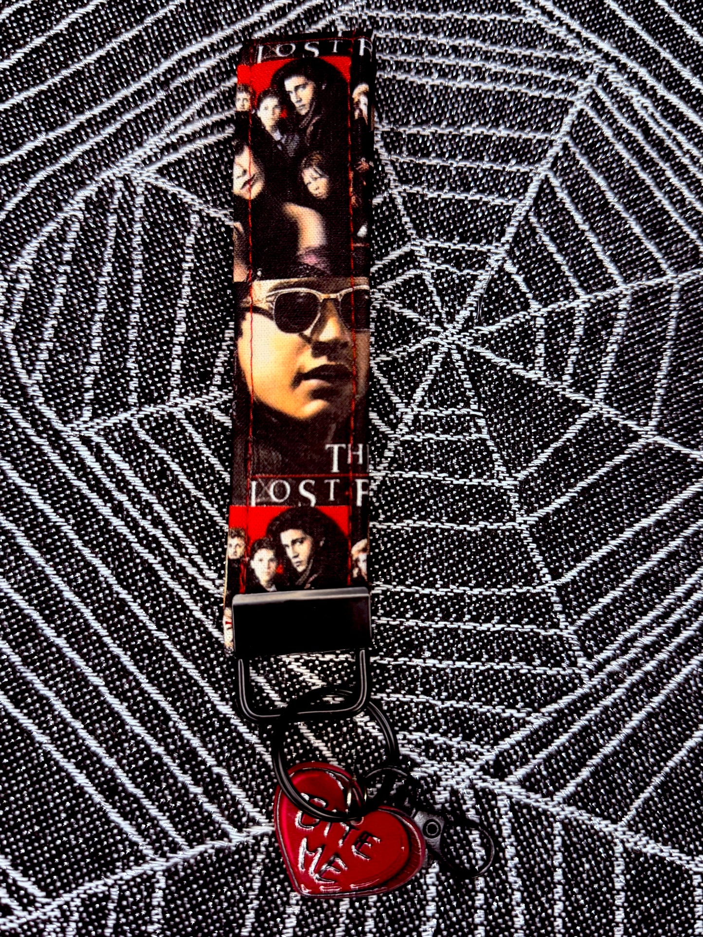 Horror wristlet key fobs