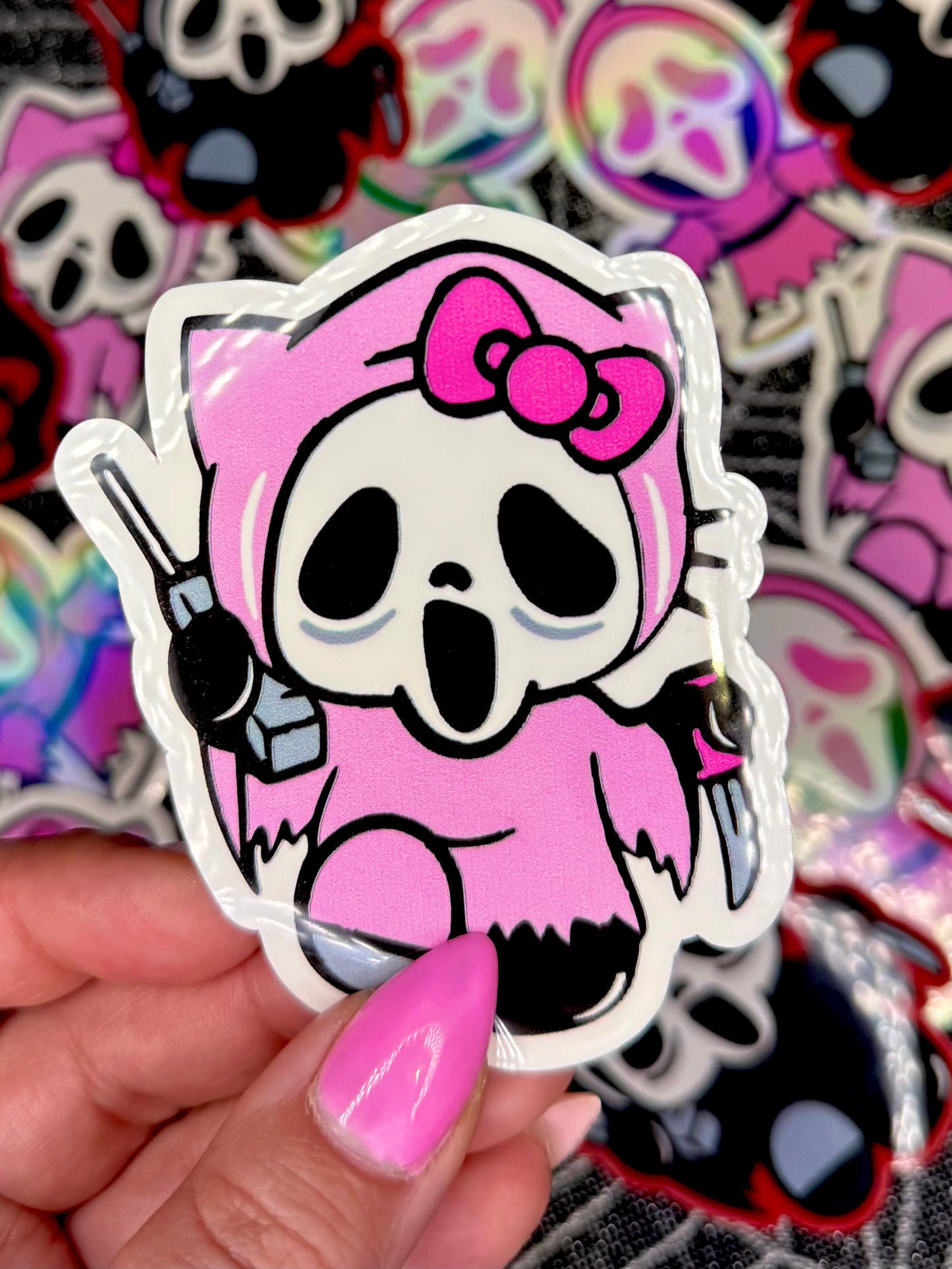 Horror Kitty Stickers