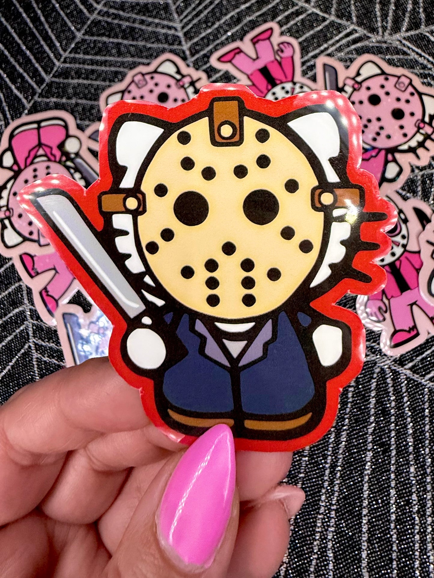 Horror Kitty Stickers
