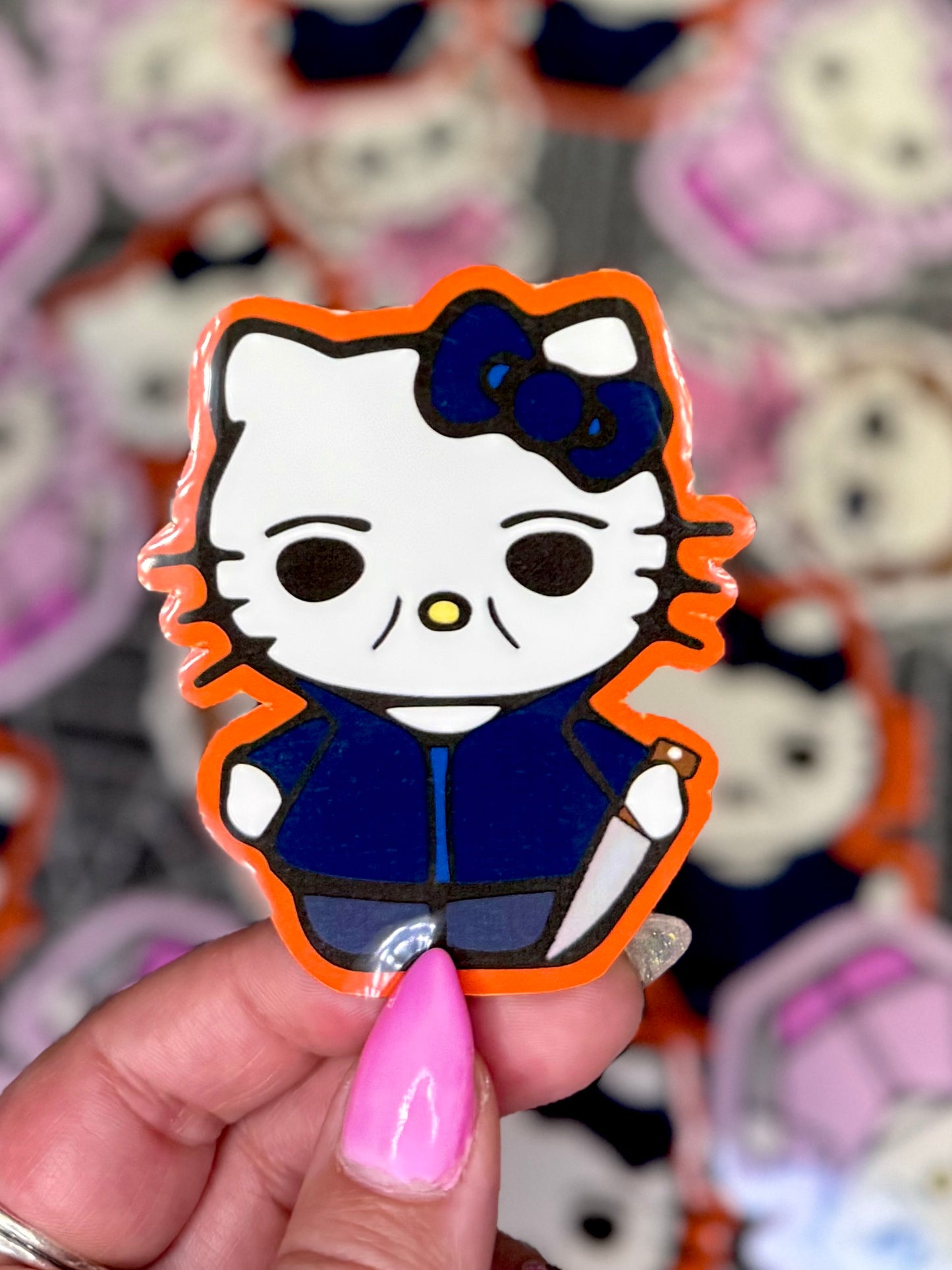 Horror Kitty Stickers