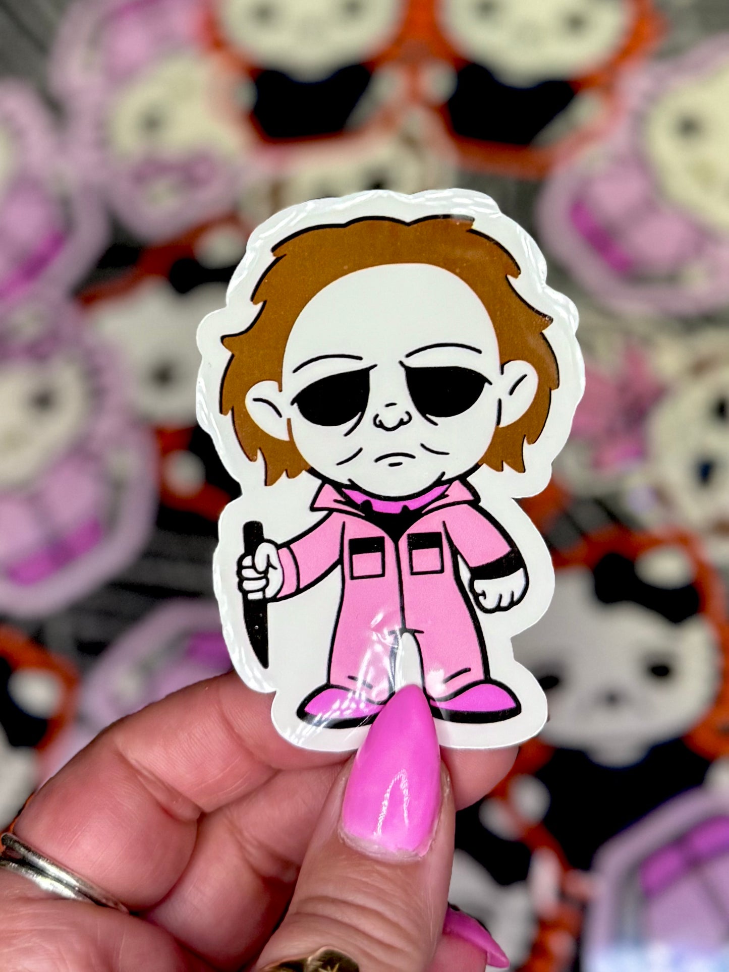 Horror Kitty Stickers