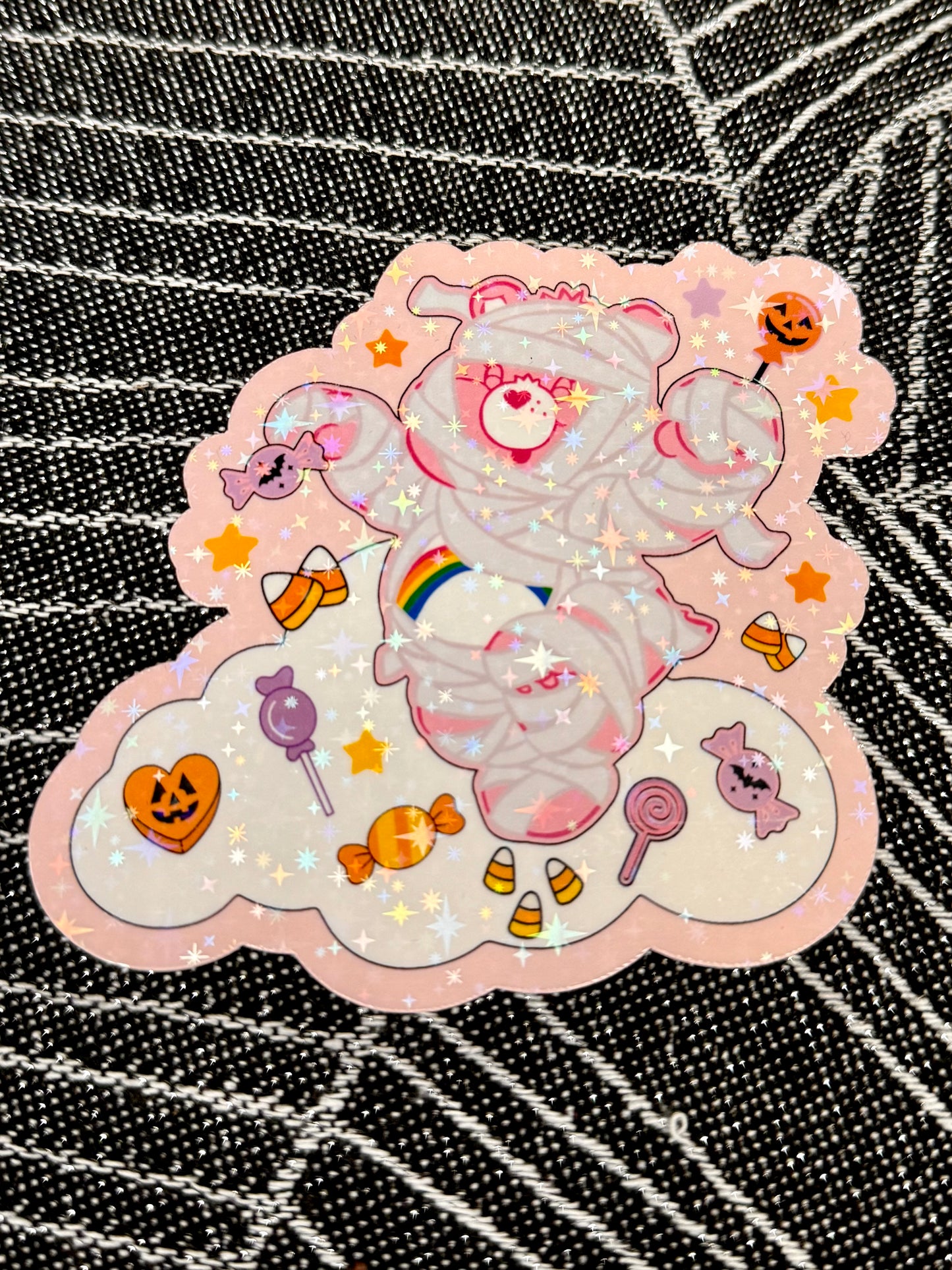 Ghoulish Kitty Stickers