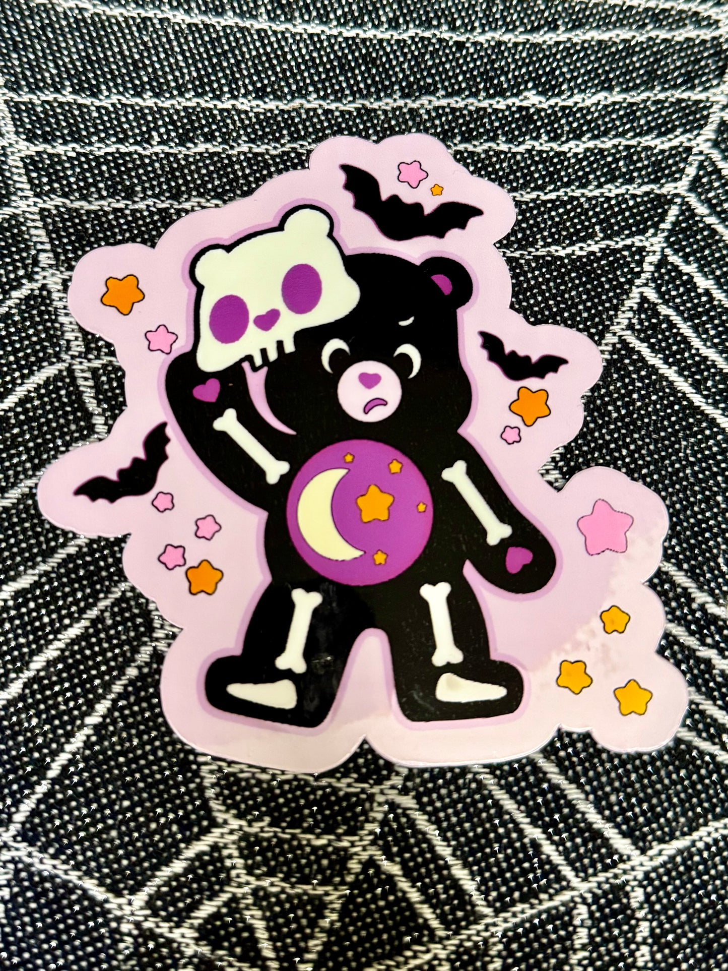 Ghoulish Kitty Stickers