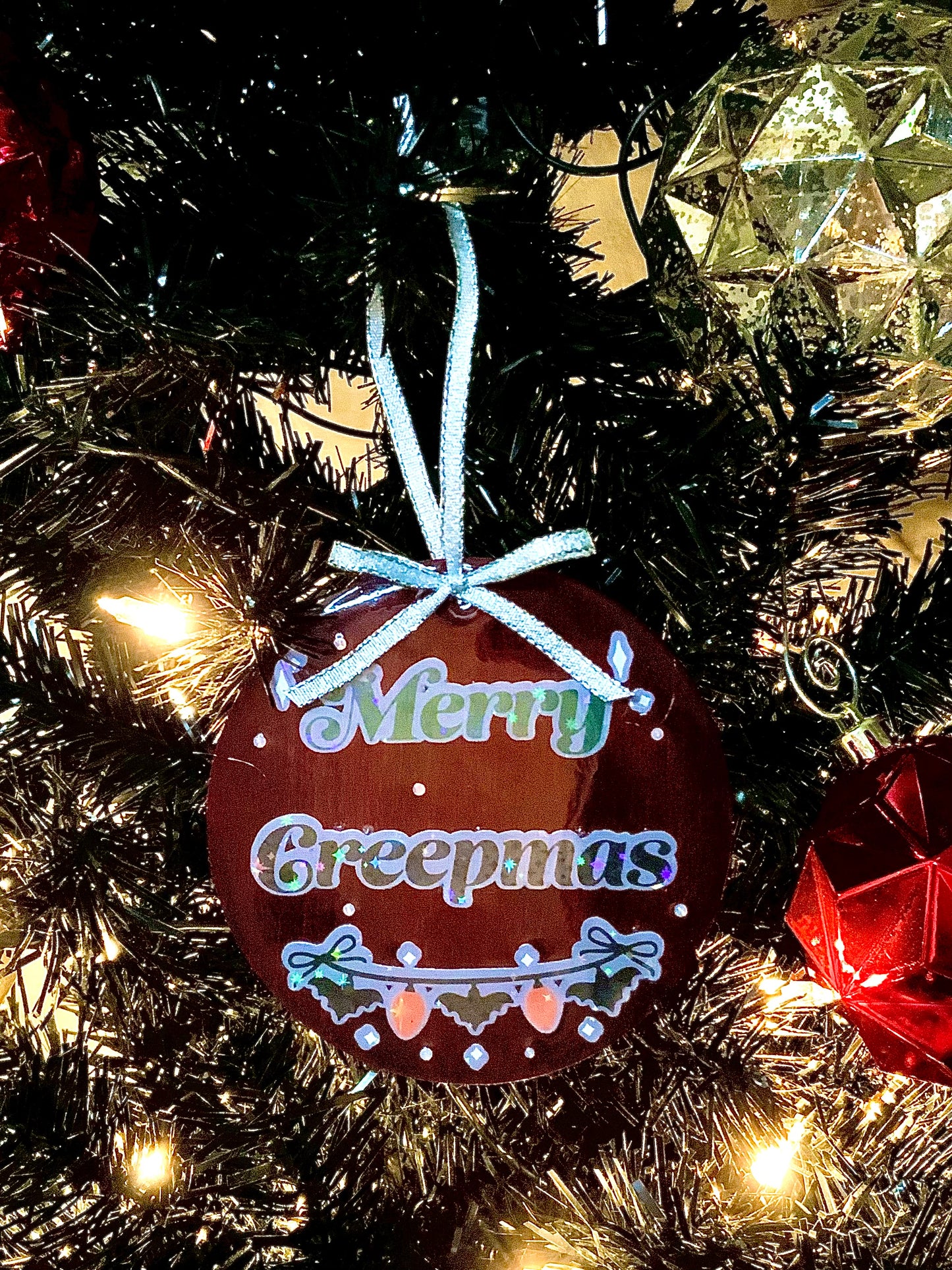 Merry Creepmas Ornament