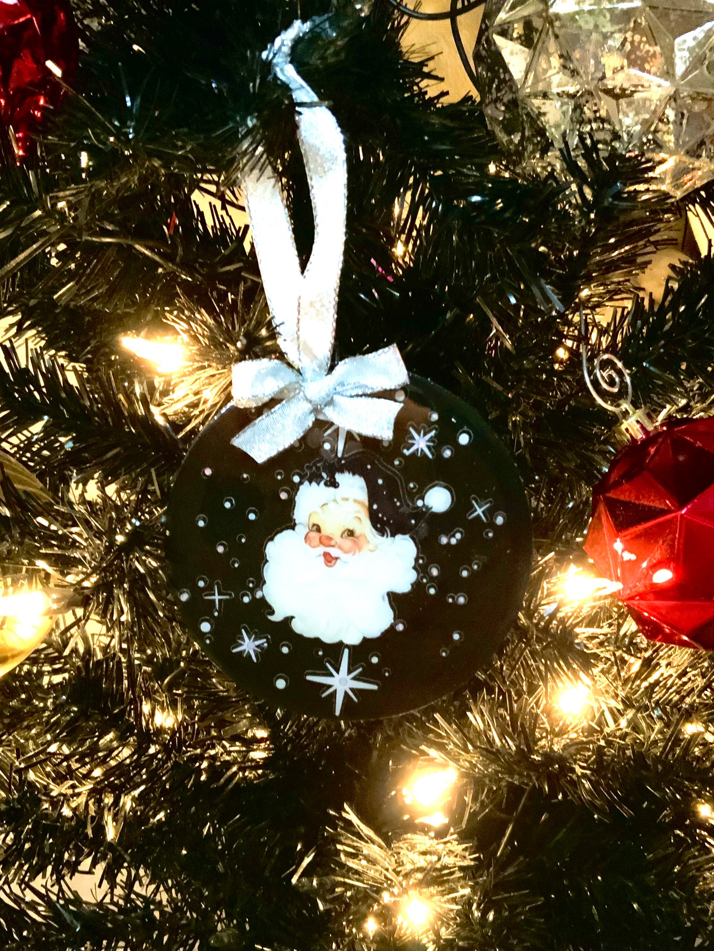 Santa Ornament