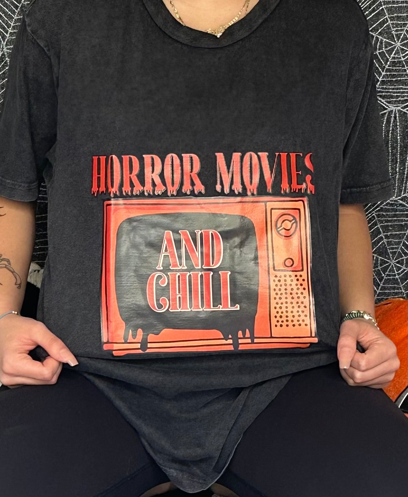 Horror Movies & Chill Tee