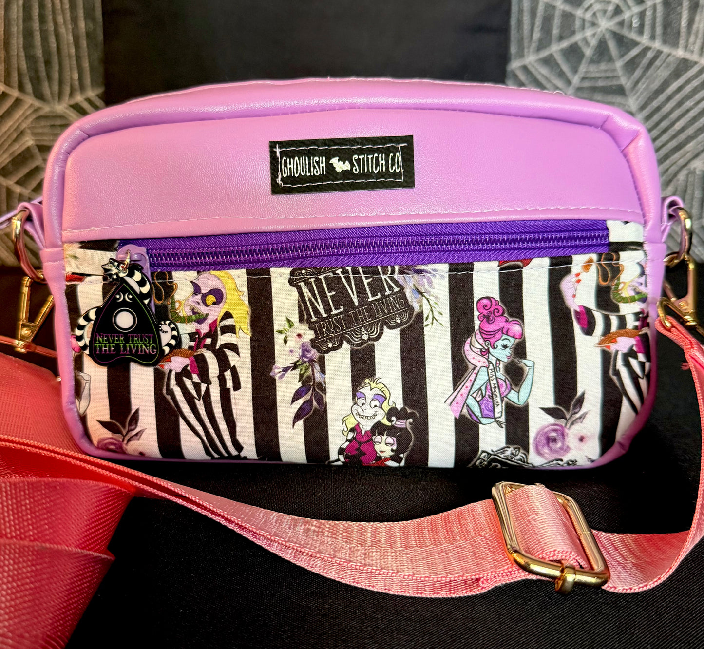 T.V. Series Beetlejuice Crossbody Bag