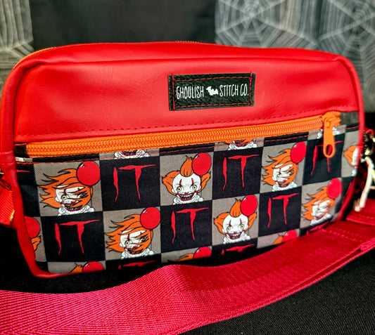 Checkered IT Crossbody Bag