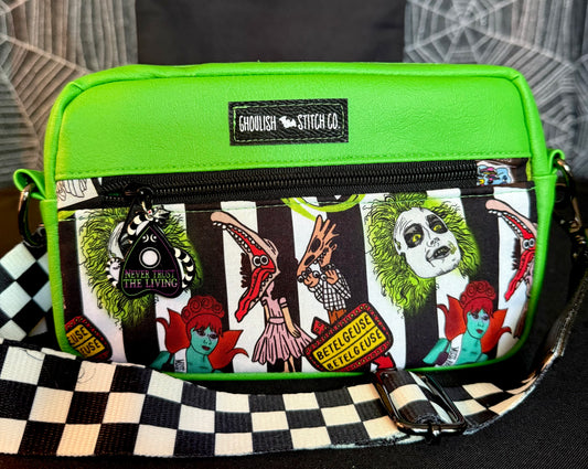 Beetlejuice Crossbody Bag