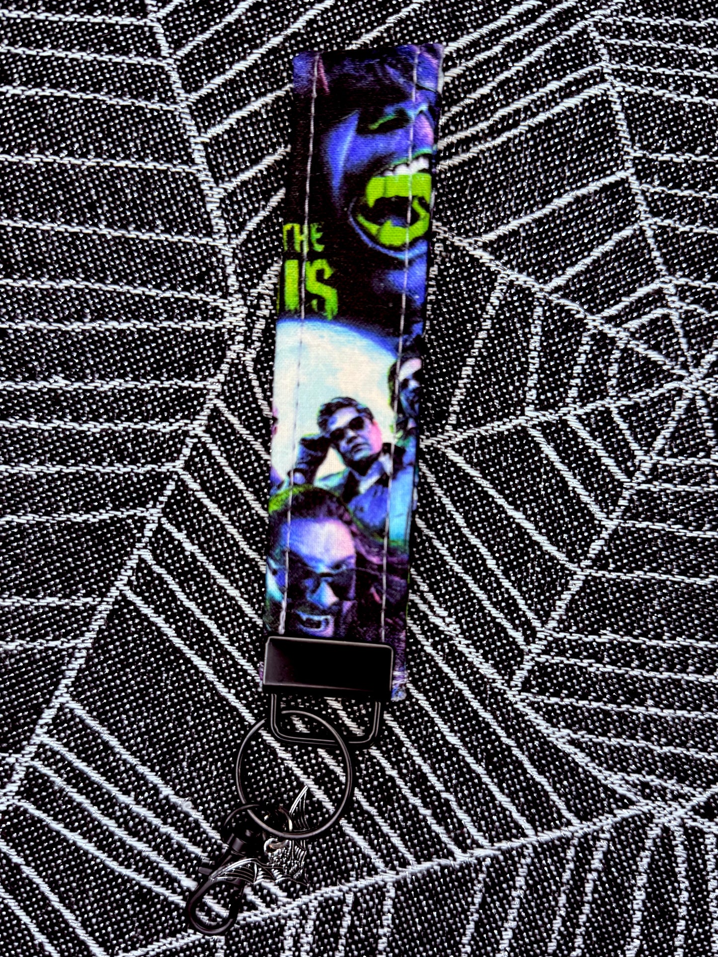 Ghoulish wristlet key fobs