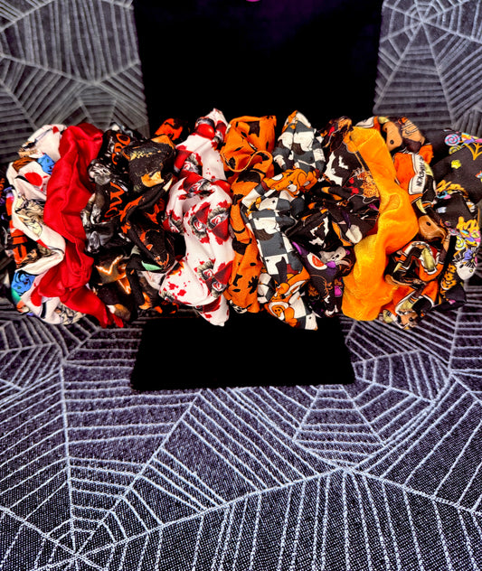 Ghoulish Scrunchies