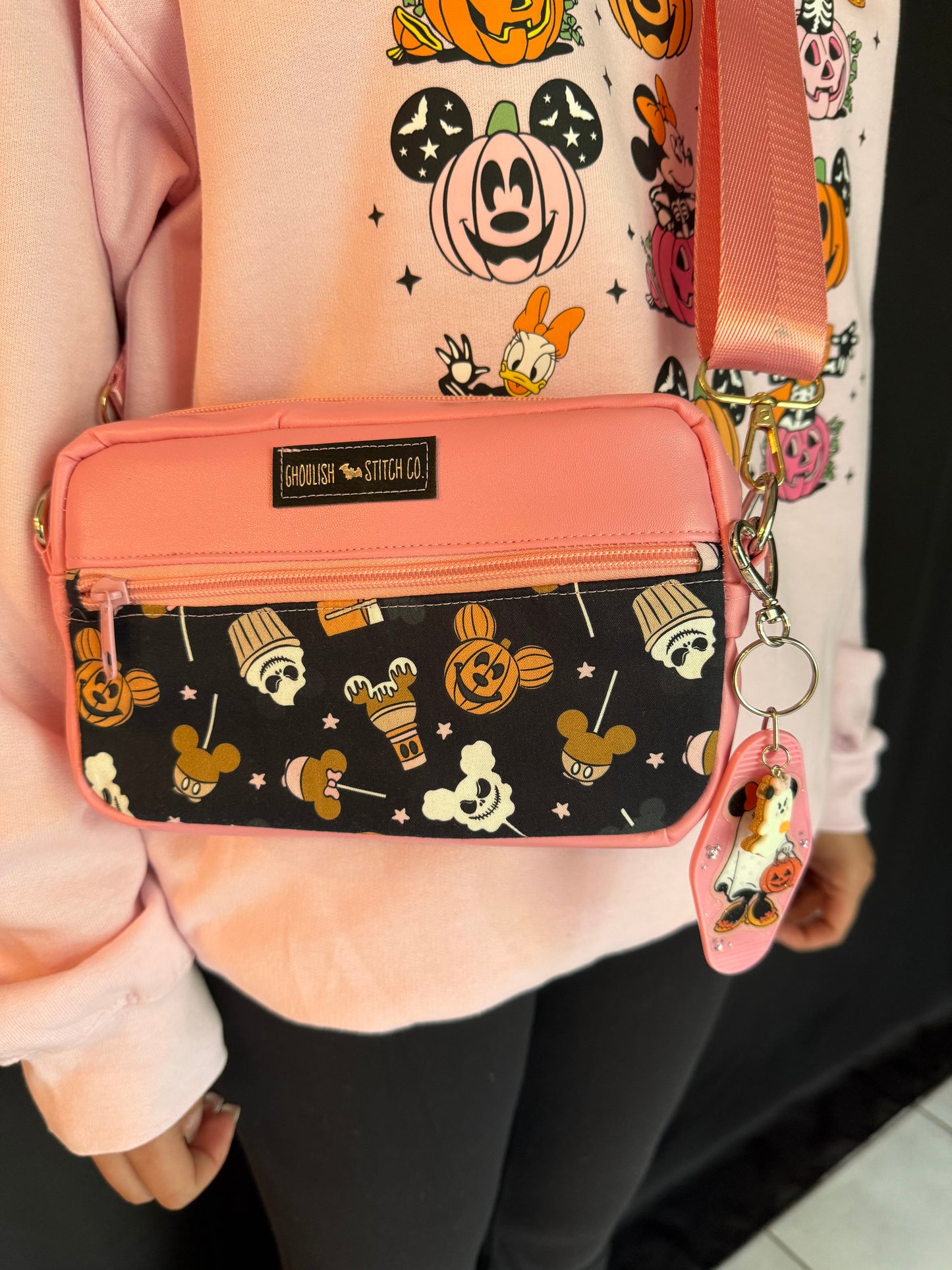 Spooky Mouse Treat Crossbody Bag