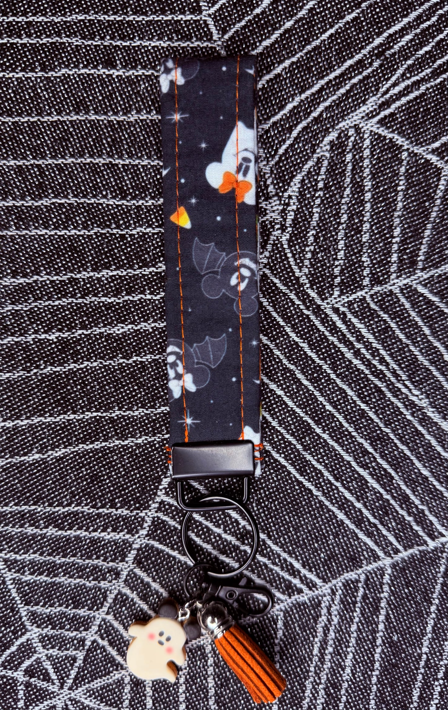 Haunted Mouse Wristlet Key fob