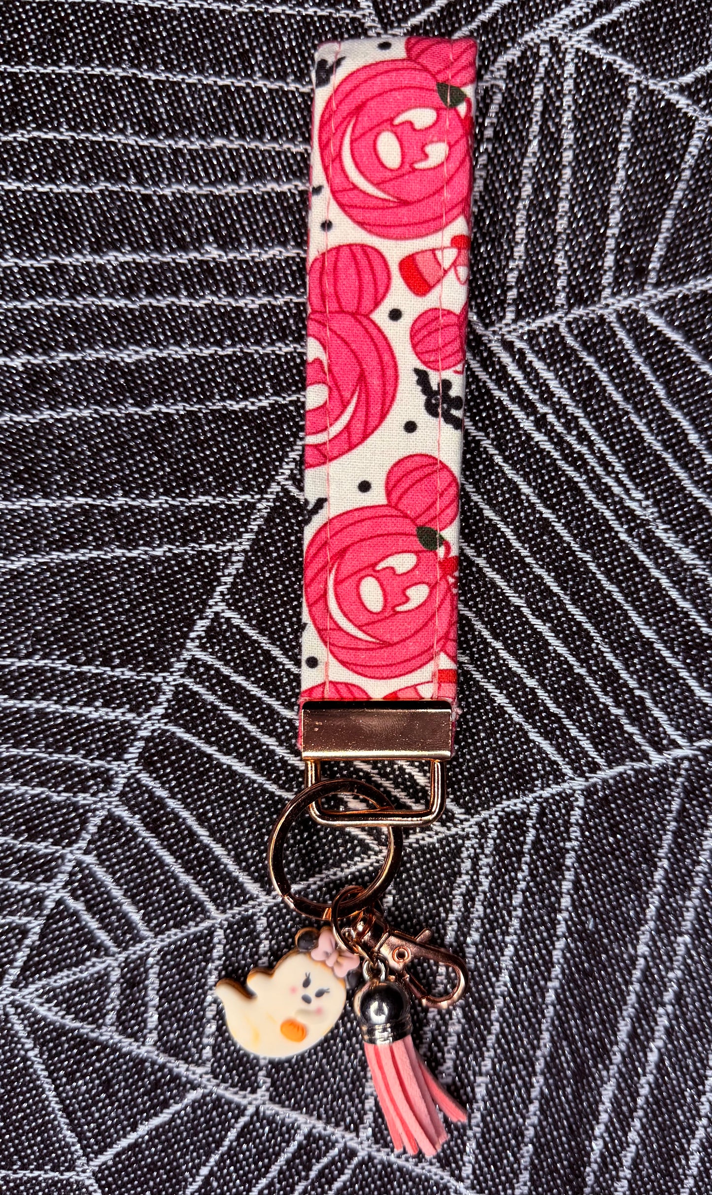 Haunted Mouse Wristlet Key fob