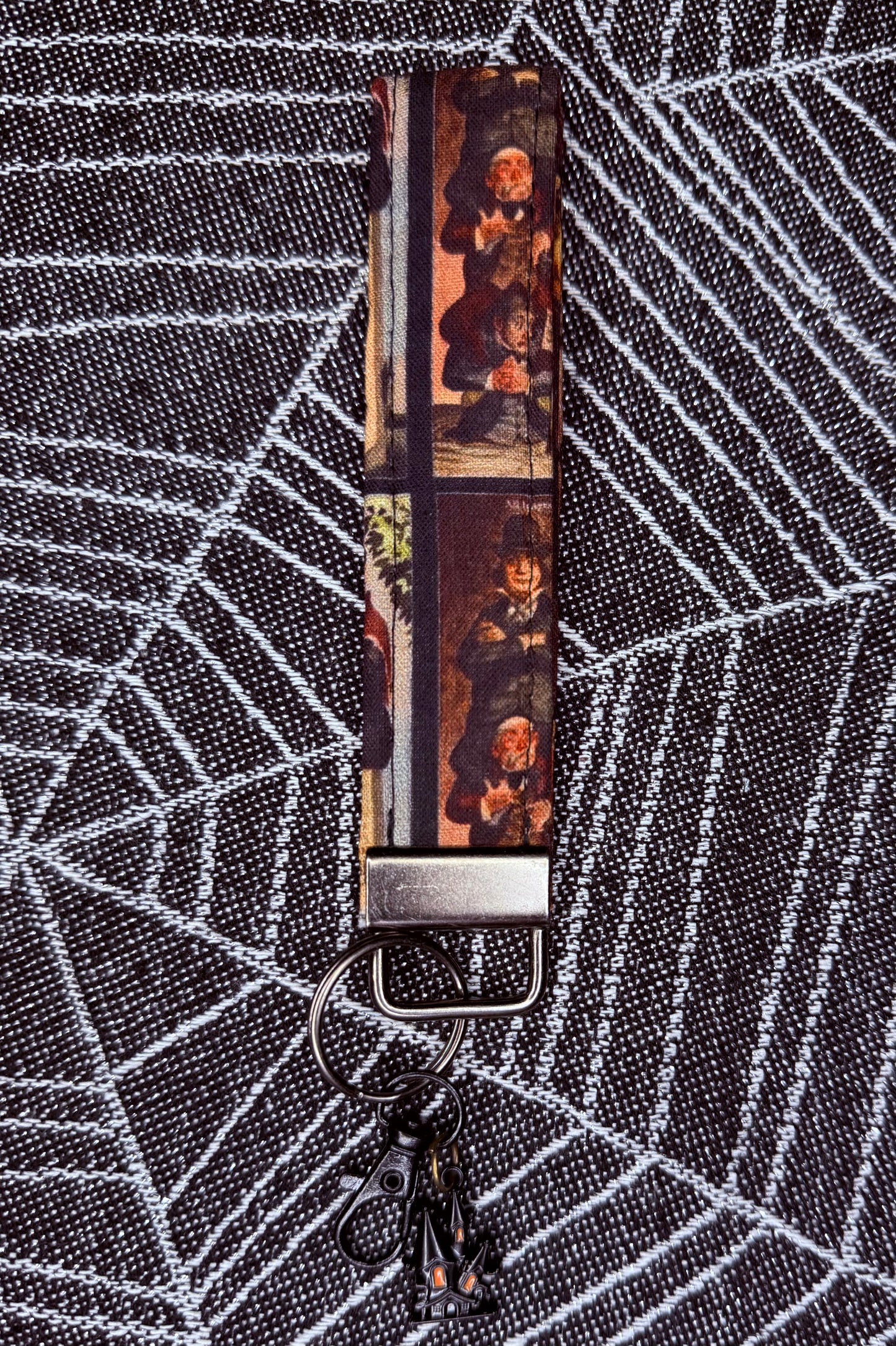 Haunted Mouse Wristlet Key fob