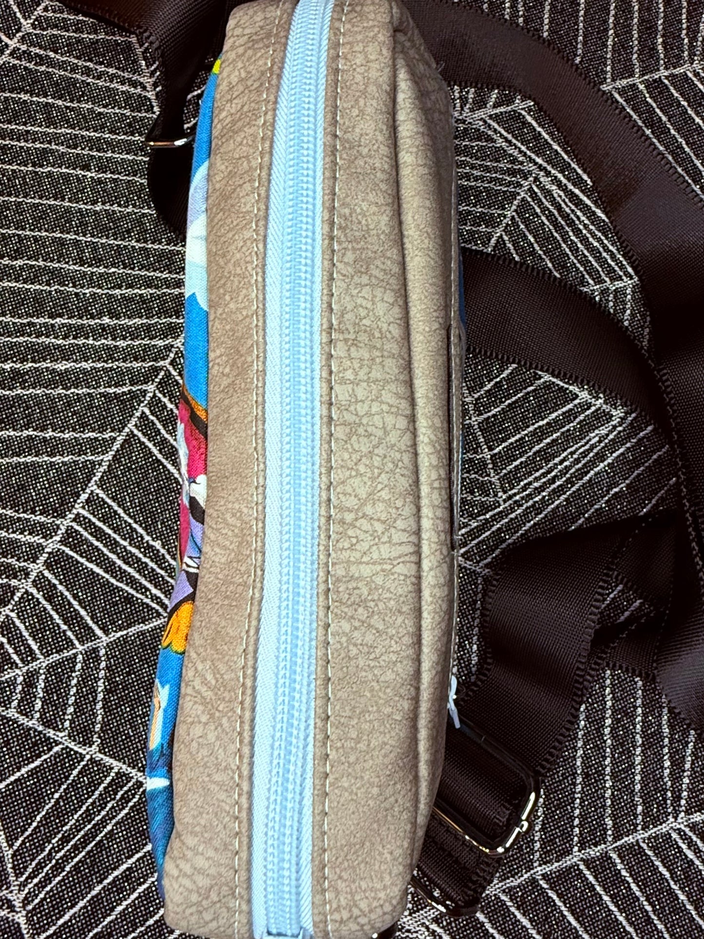 Ghost Mansion Blue Crossbody Bag