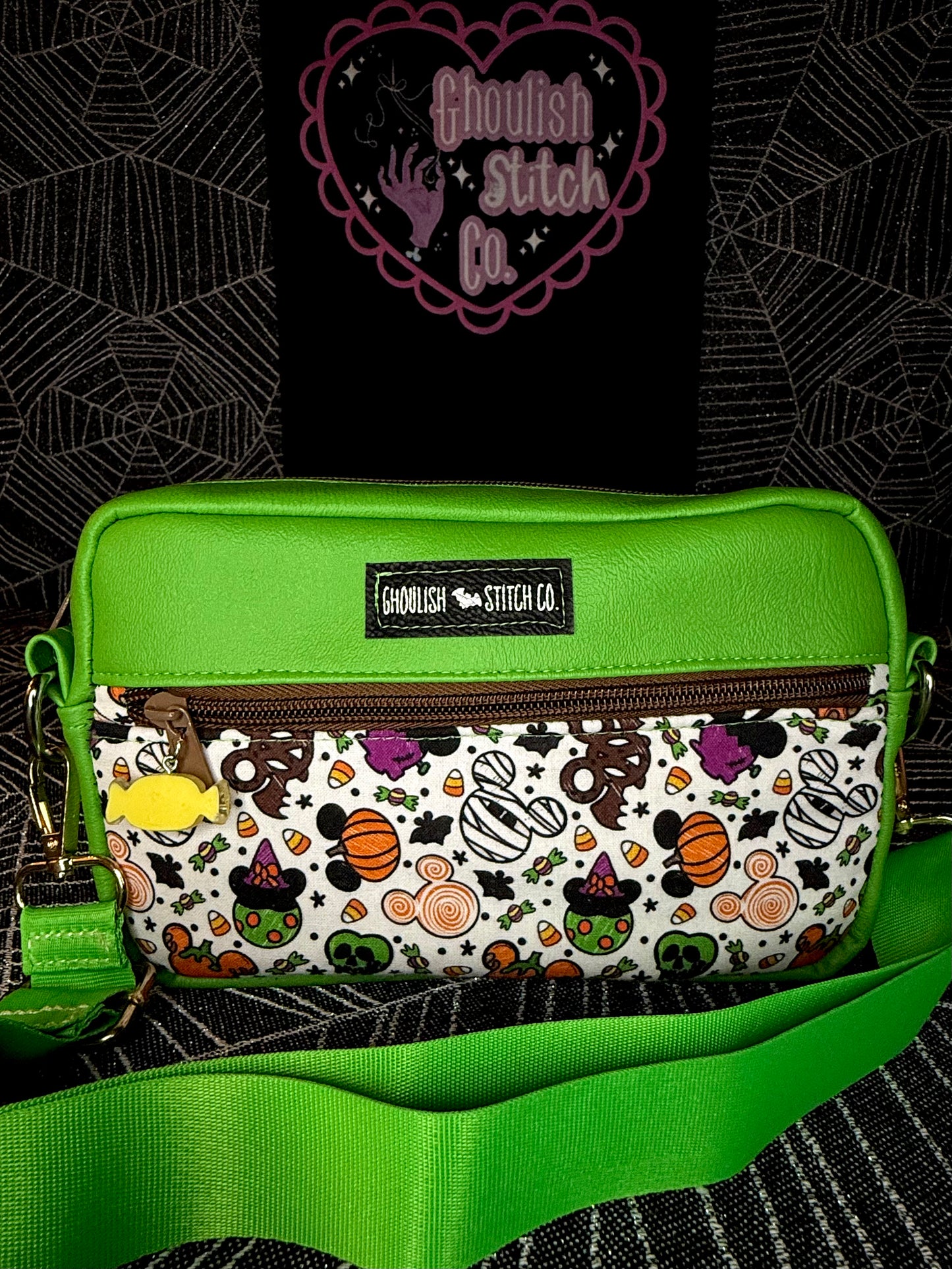 Halloween Mouse Treat Crossbody Bag