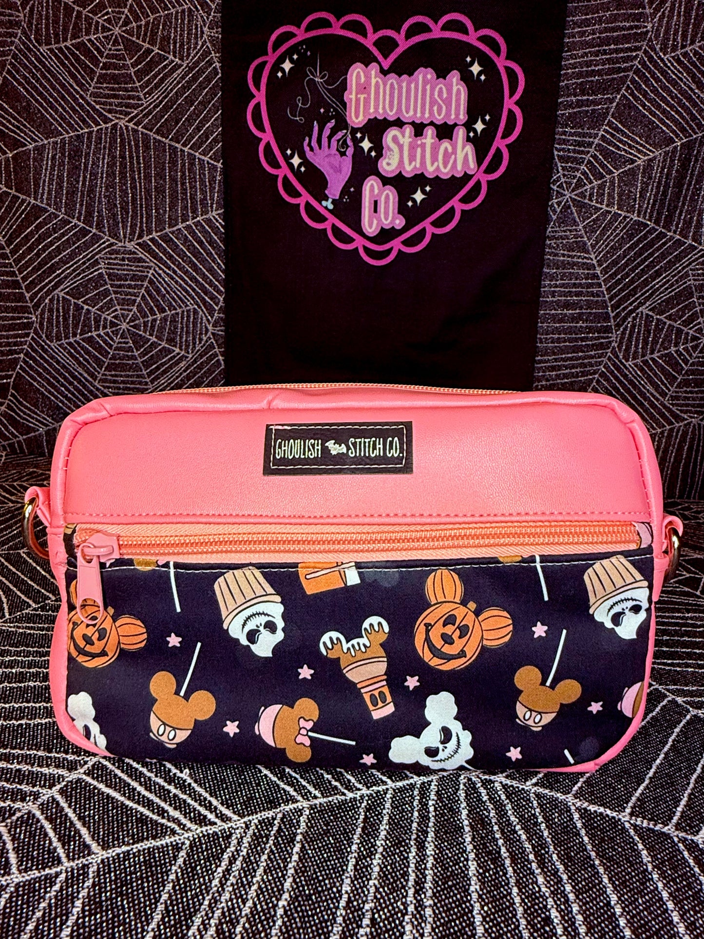 Spooky Mouse Treat Crossbody Bag