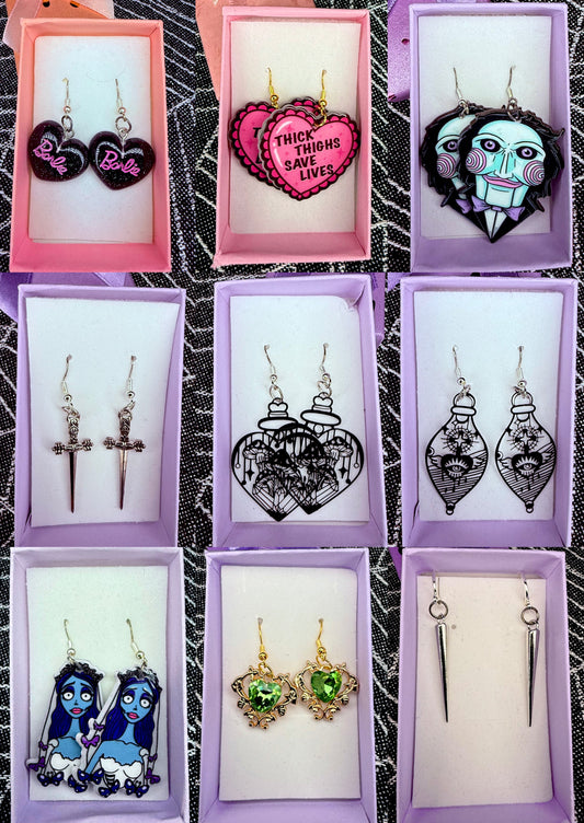 Spooky Earrings