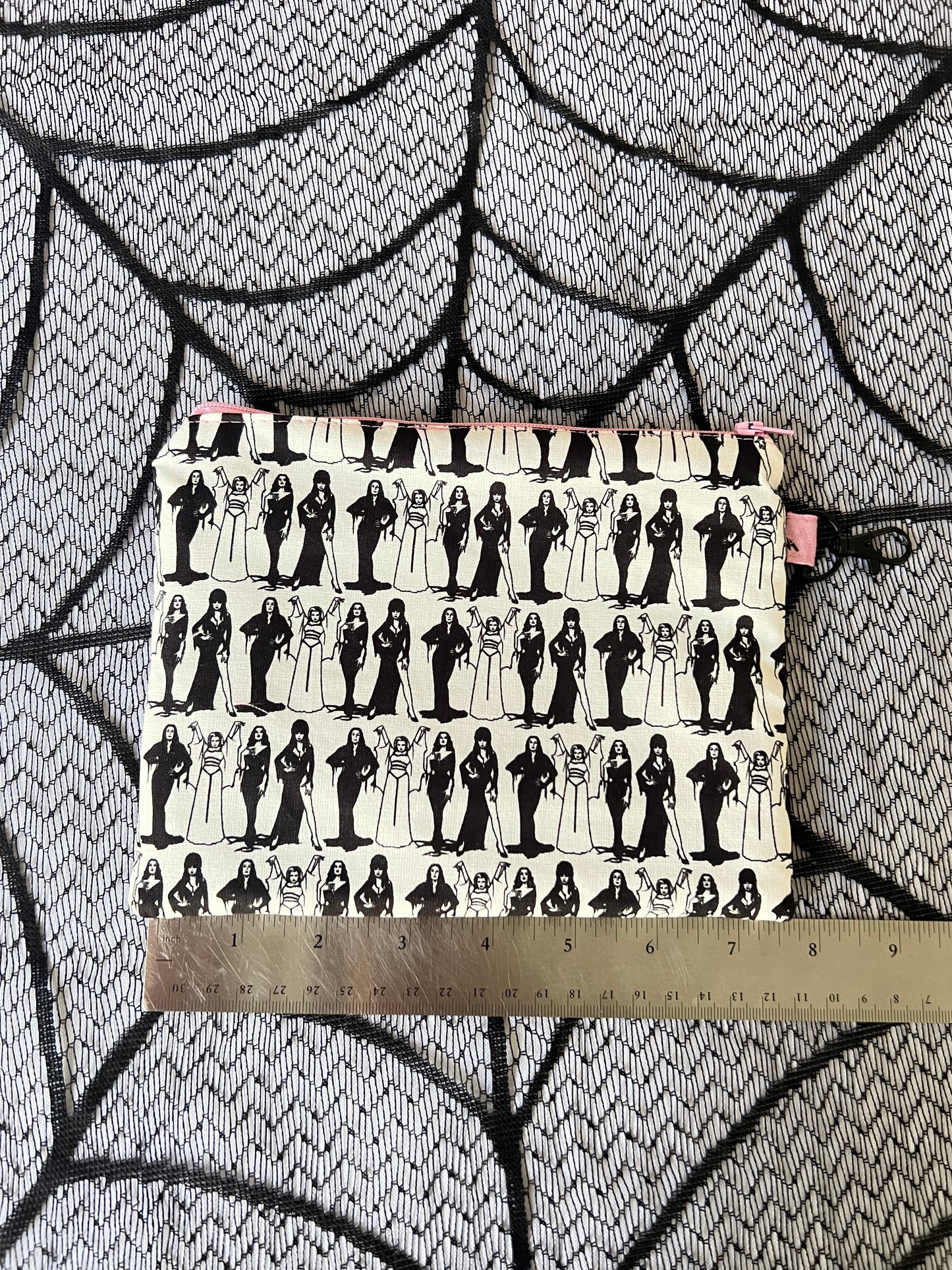 “The Ghouls” cosmetic bag and coin pouch