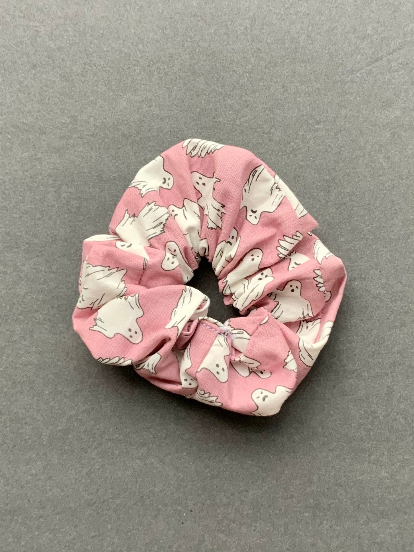 Rose Pink Ghost Scrunchie