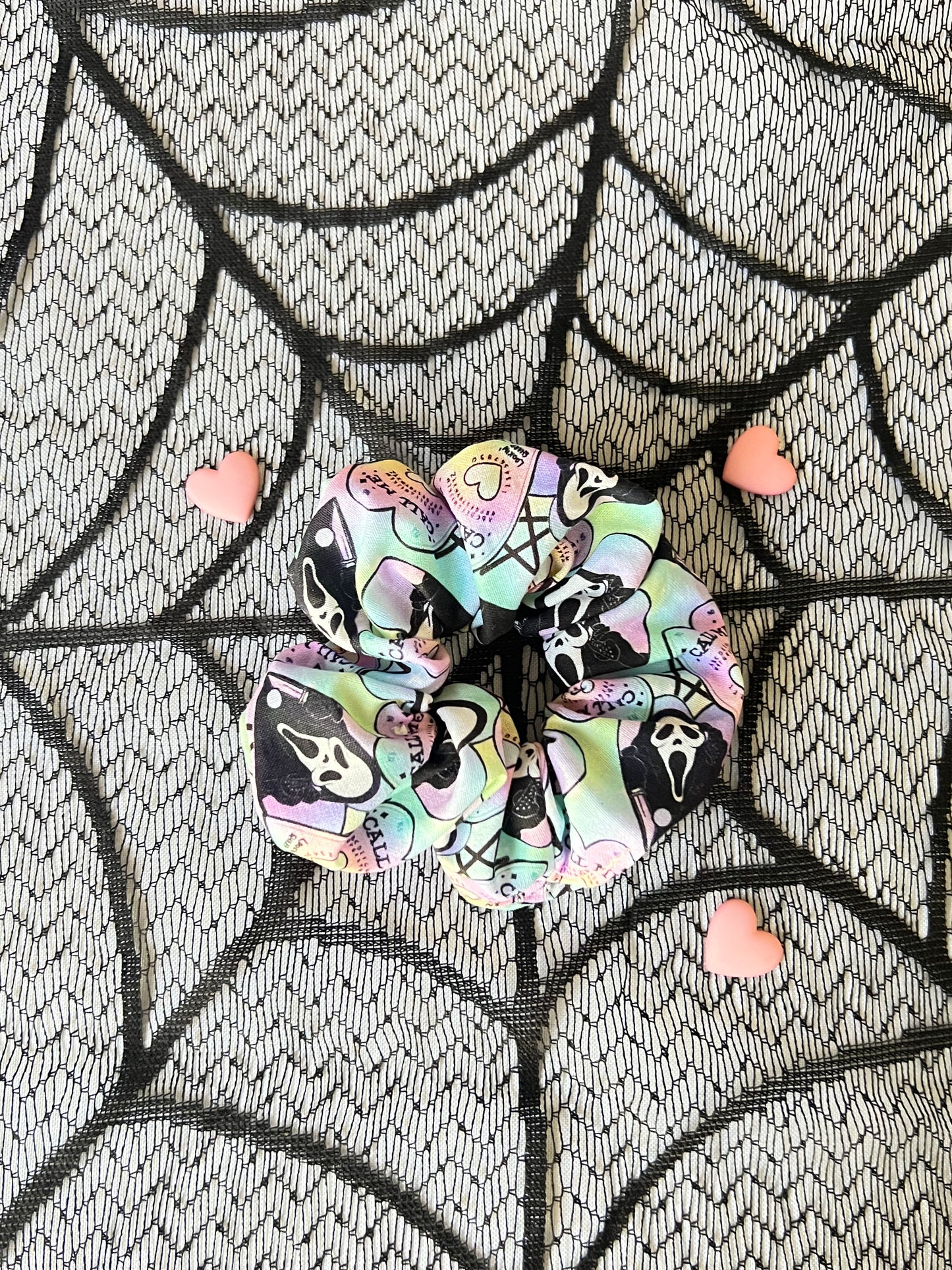 Pastel rainbow “Sydney Slasher” Scrunchie