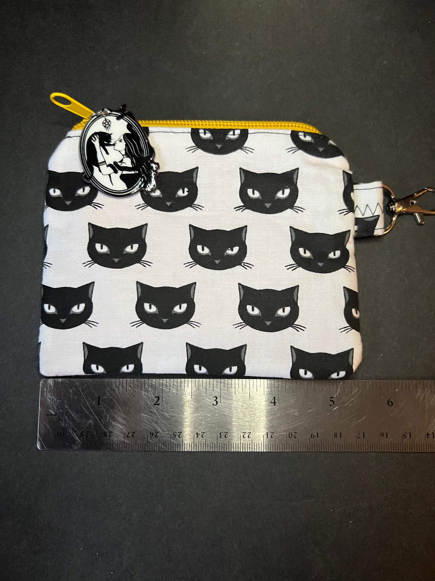 Black Cat Small Pouch