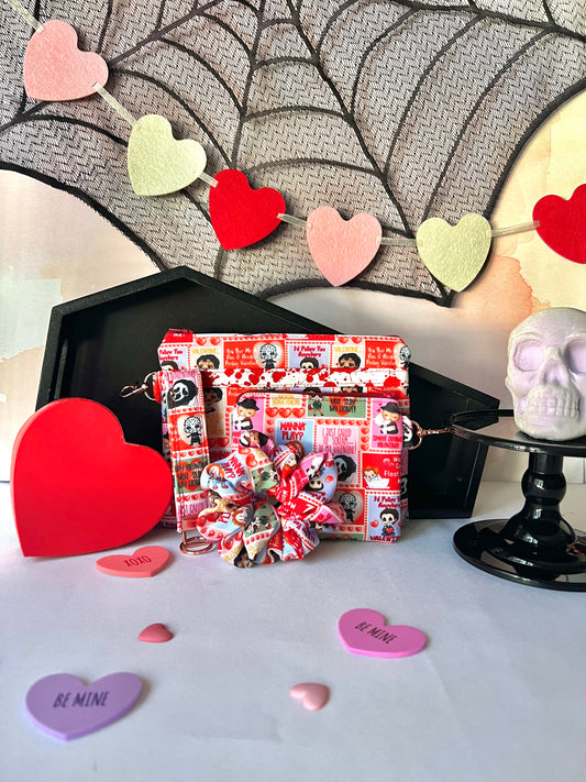 “Love you to Death” cosmetic bag and coin pouch