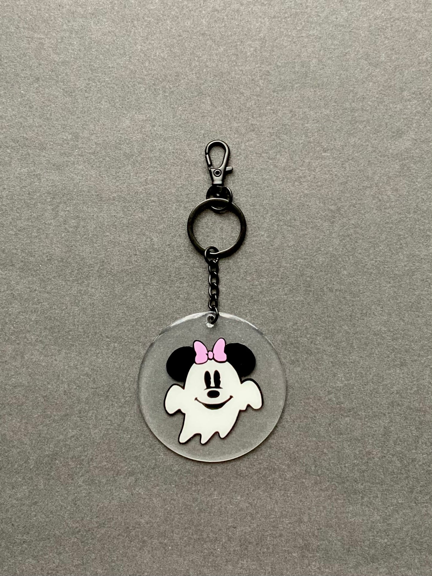 Girly Mouse Key Chain