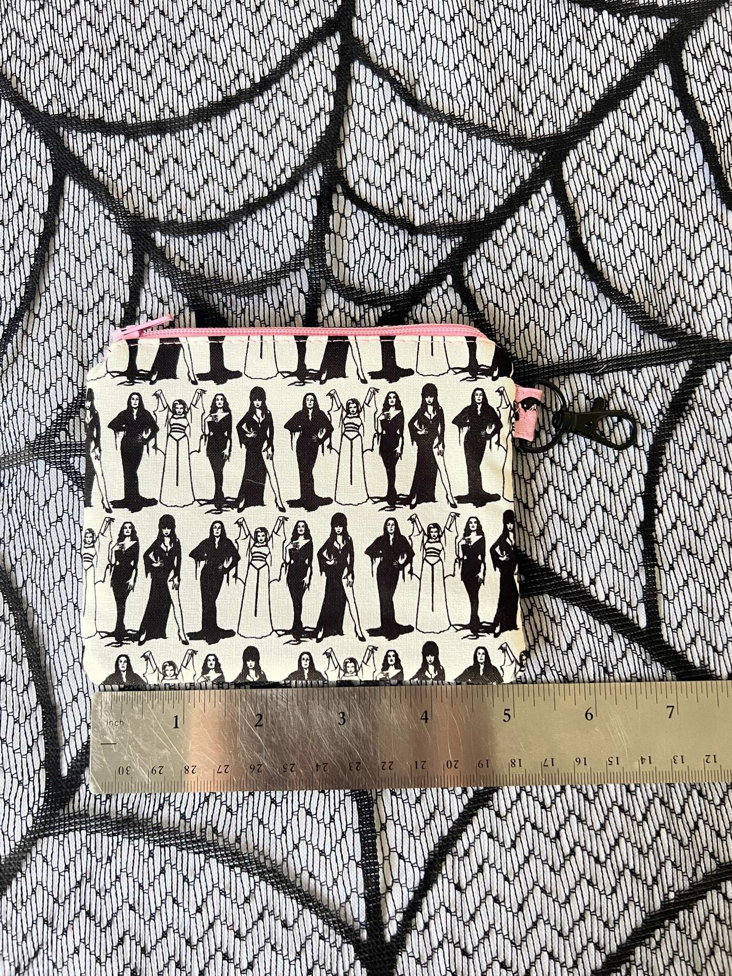 “The Ghouls” cosmetic bag and coin pouch